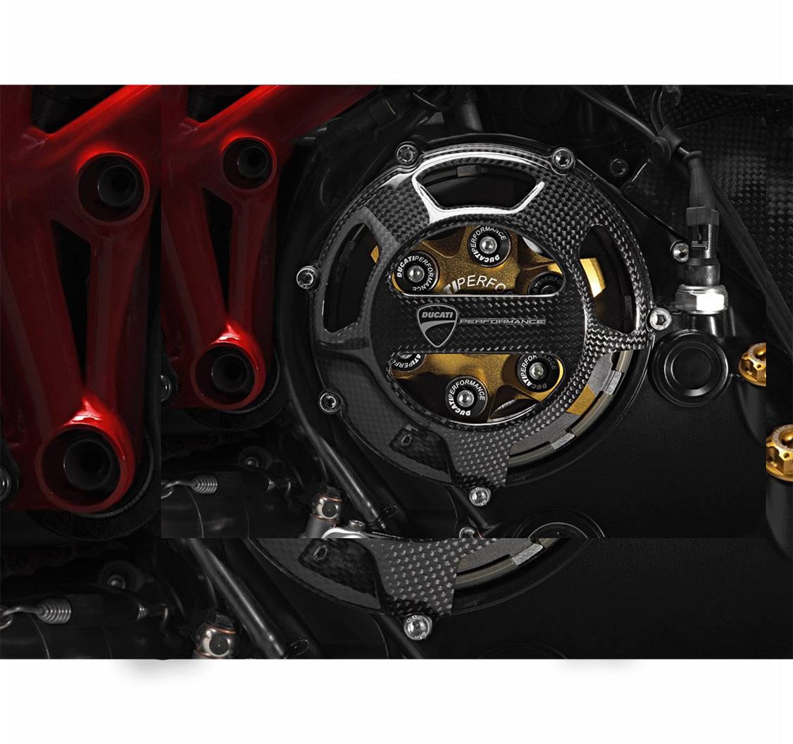 Open Carbon Clutch Cover