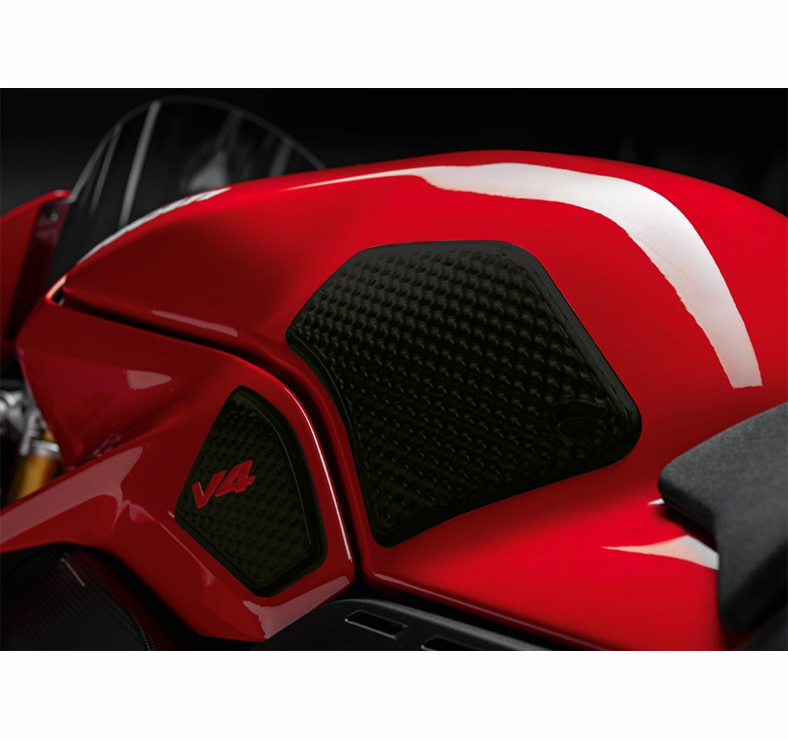 Anti-slip side stickers for the tank - Panigale V4