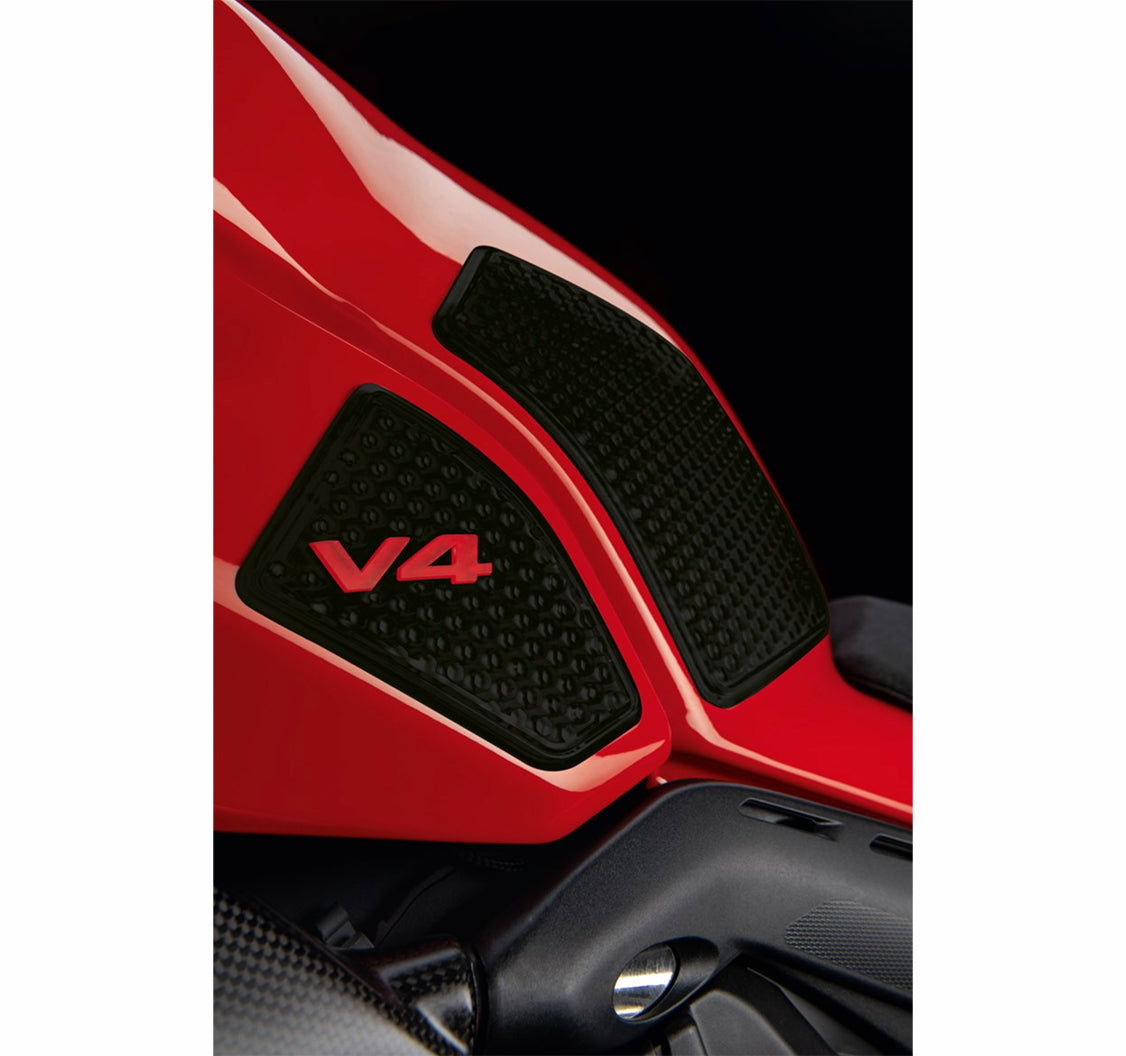 Anti-slip side stickers for the tank - Panigale V4