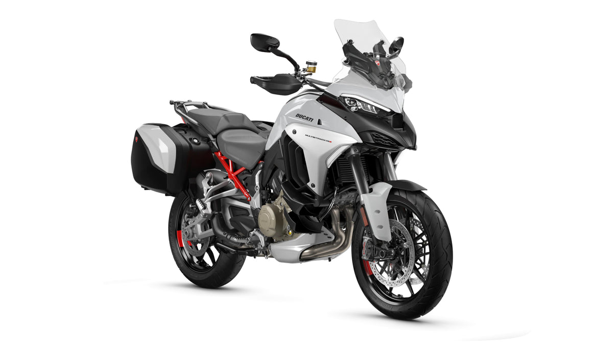 2023 Ducati Multistrada V4S White / Alloy Wheels- DEMO IN STOCK!