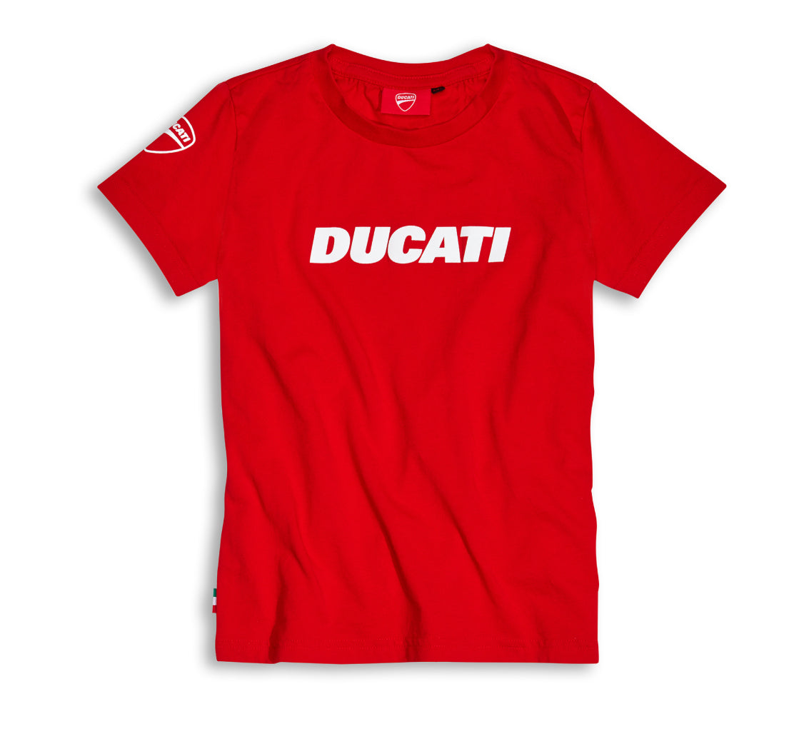 Kids Red Ducati T-Shirt